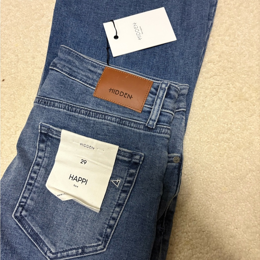 Hidden Women's Blue Flare Jeans